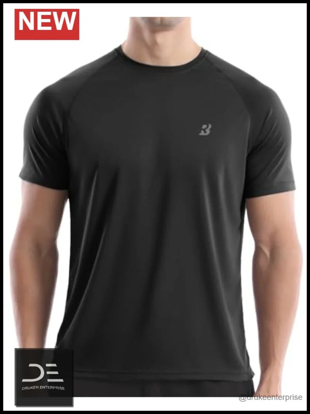 Men's UPF 50+ Rash Guard Short Sleeve Sun Protection Swim Shirt Quick Dry